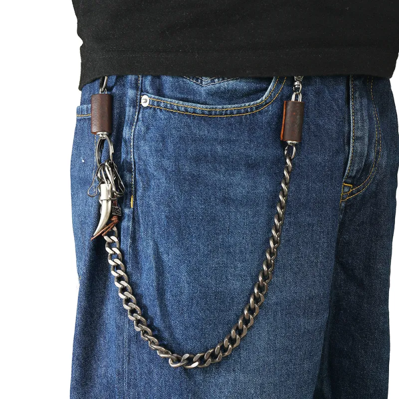 CHRROTA Metal Pants Chains Unisex-4