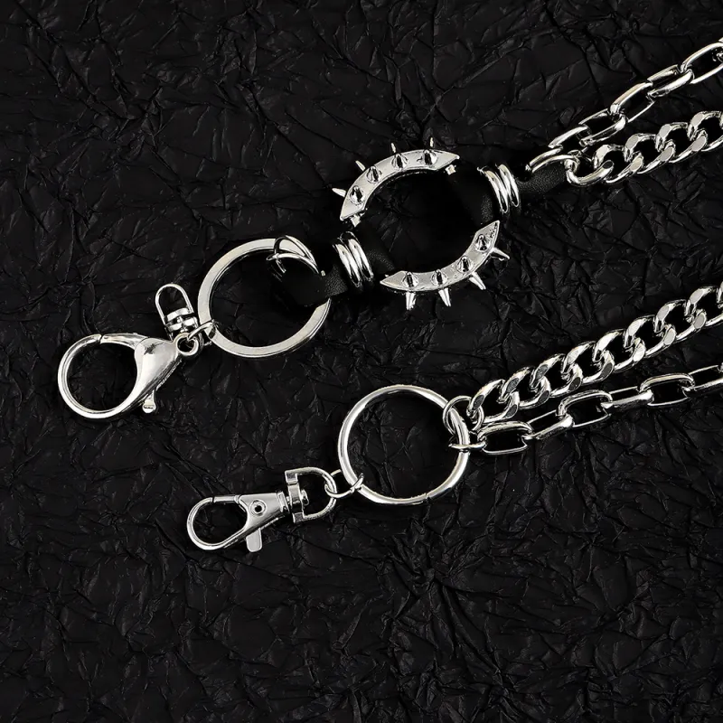 CHRROTA Alloy Pants Chains Unisex-8
