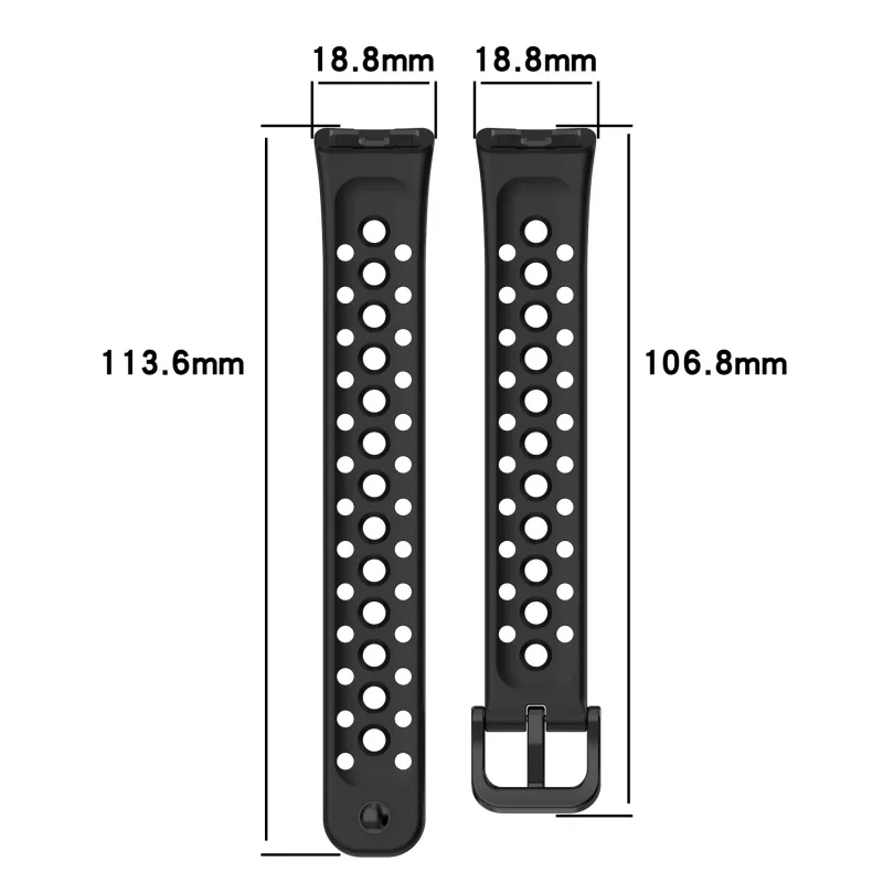 CHRROTA Watch Band Huawei Compatibility 220.4mm Silicone Material-4