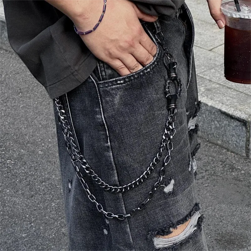 CHRROTA Alloy Pants Chains Unisex-1