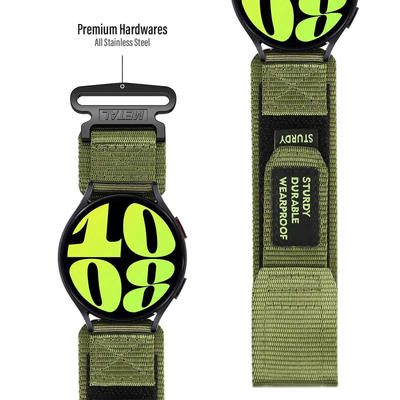 CHRROTA Watch Band Huawei Compatibility Nylon And Canvas Material-4