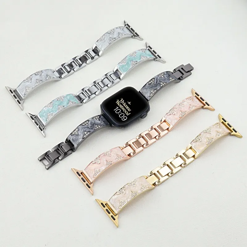 CHRROTA Apple Compatibility Watch Band Metal-1
