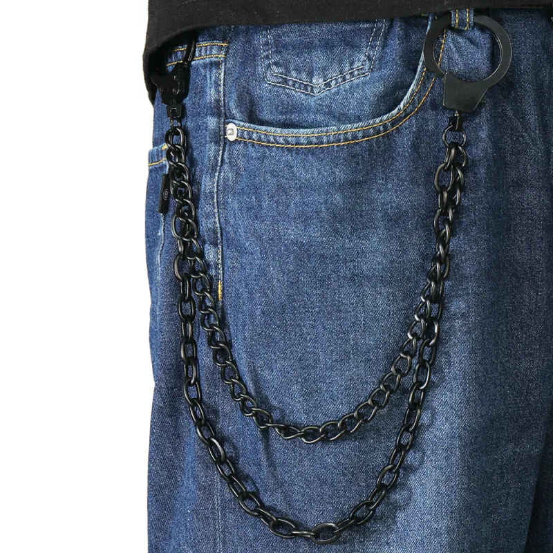 CHRROTA Metal Pants Chains Unisex-4