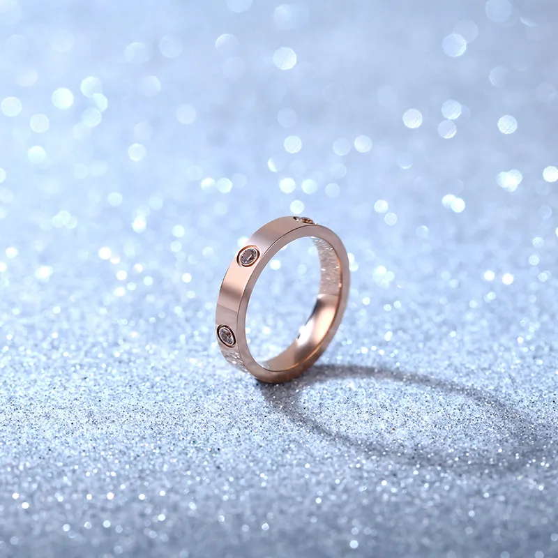 CHRROTA Titanium Steel Rings Unisex-4