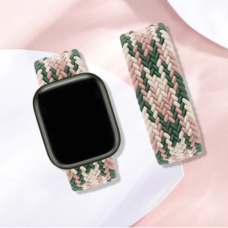 CHRROTA Apple Compatibility Watch Band 38/40/41/42MM 44/45/46/49MM All Nylon Material-3