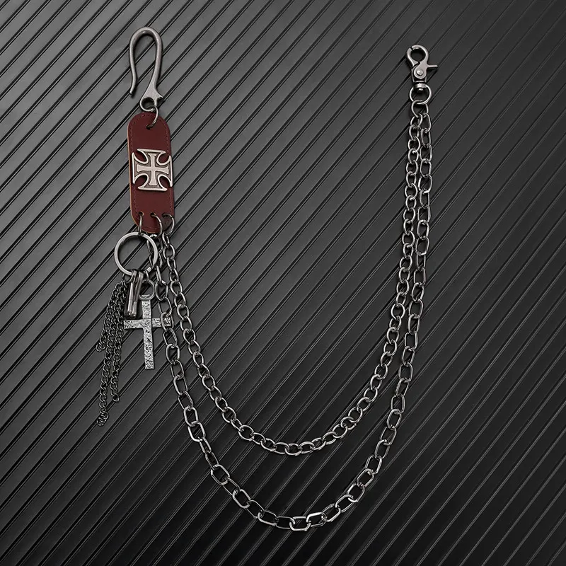 CHRROTA Metal Pants Chains Unisex-4