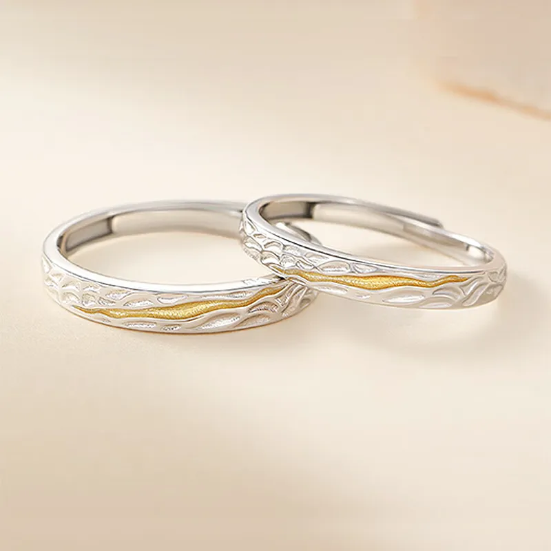 CHRROTA 925 Sterling Silver Rings Unisex-2