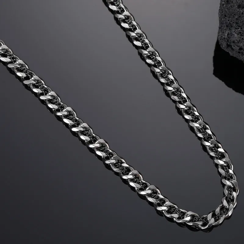 TRUE ME Titanium Steel Necklaces Unisex-2