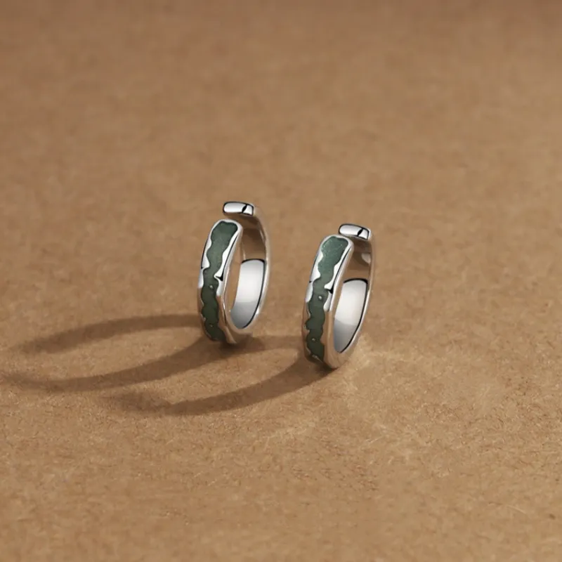 CHRROTA Alloy Clip On Earrings Unisex-1