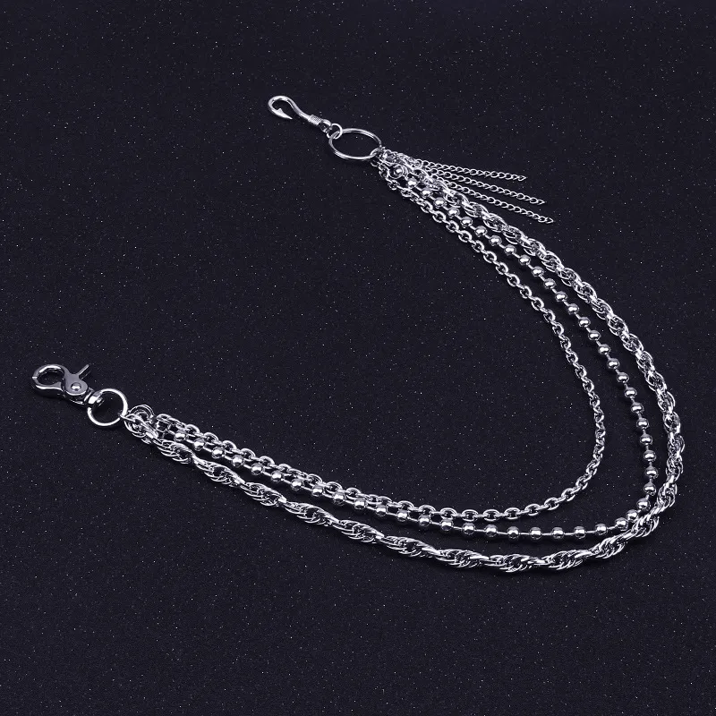 CHRROTA Metal Pants Chains Unisex-2