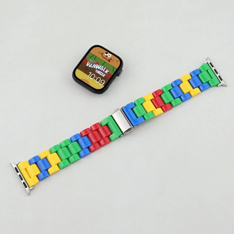 CHRROTA Watch Band Apple Compatibility Pc Material-2