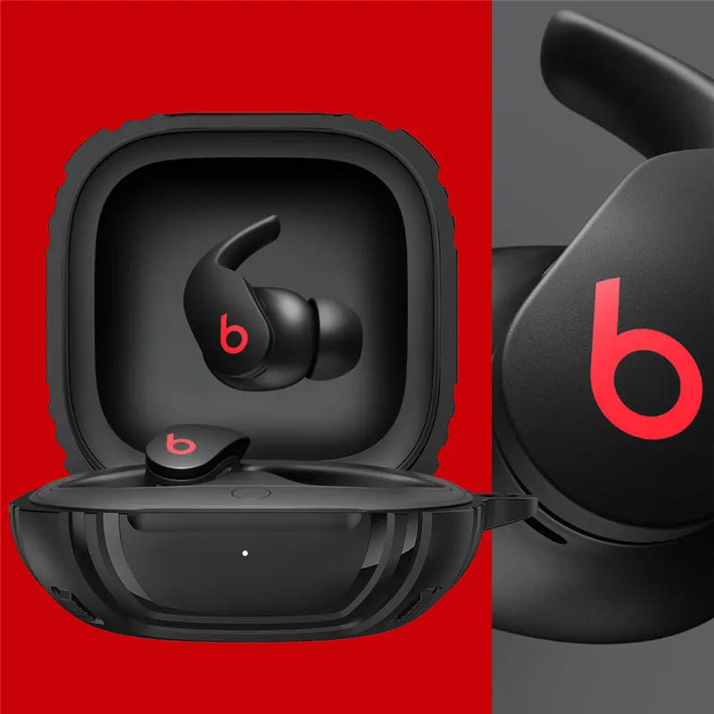 CHRROTA Compatible With Beats Fit Pro TPU Protective Case Bluetooth Impact-Resistant Headphone Case-3