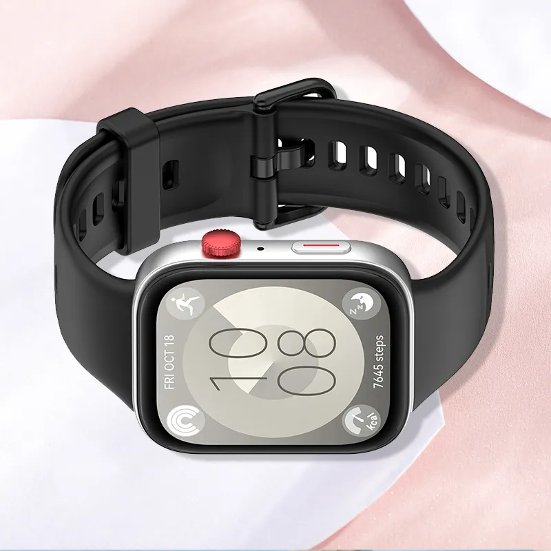 CHRROTA Watch Band Huawei Compatibility Silicone Material-1