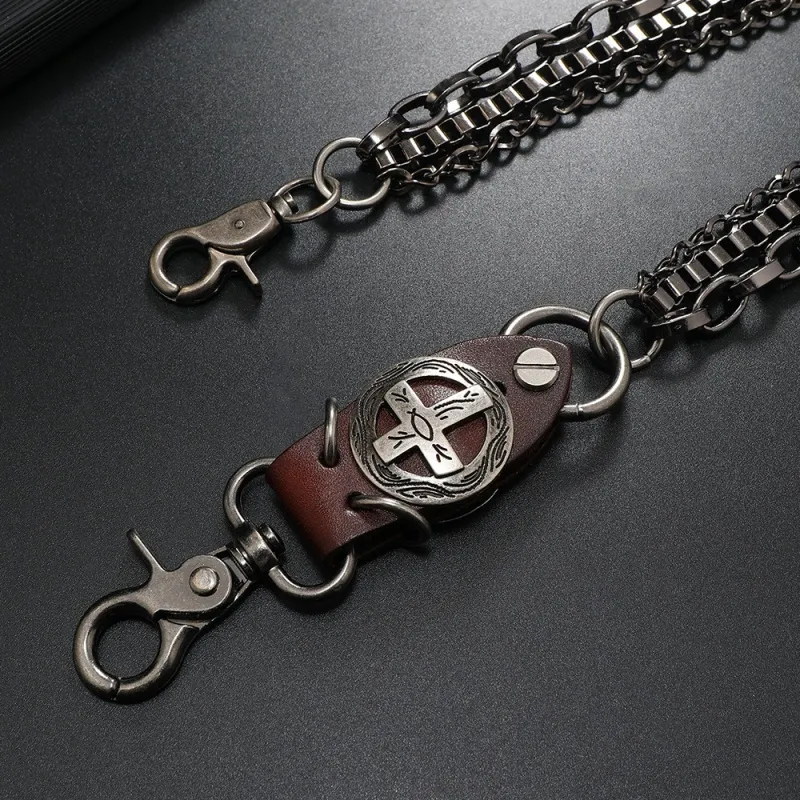 CHRROTA Metal Pants Chains Unisex-3