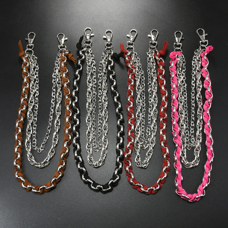 CHRROTA Metal Pants Chains Unisex-3