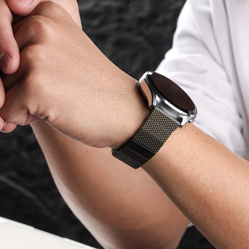 CHRROTA Watch Band All Compatibility Carbon Fiber Material-3