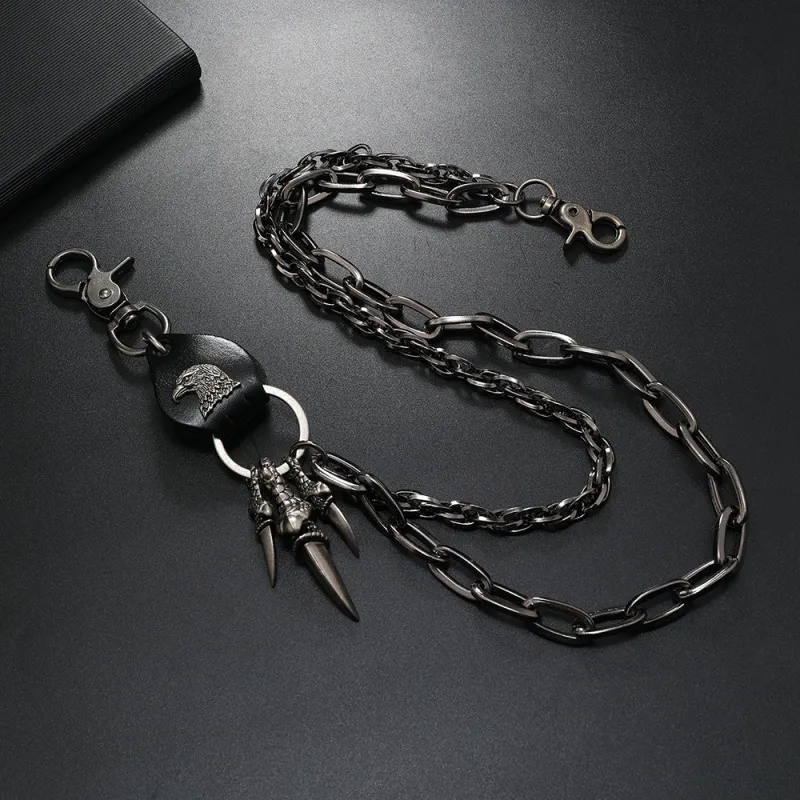 CHRROTA Metal Pants Chains Unisex-1