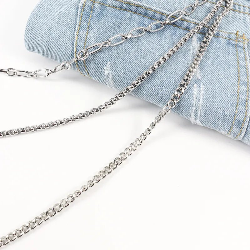 CHRROTA Alloy Pants Chains Unisex-5