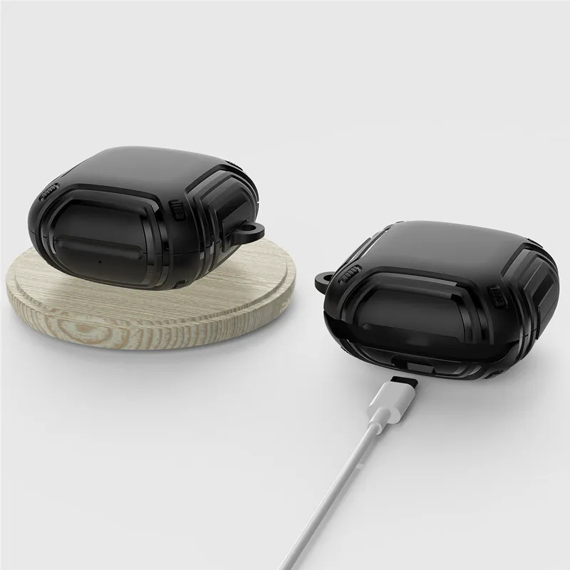 CHRROTA Compatible With Beats Fit Pro TPU Protective Case Bluetooth Impact-Resistant Headphone Case-2