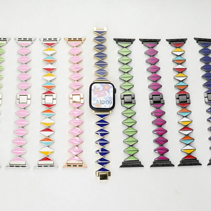 CHRROTA Watch Band Apple Compatibility Metal-2