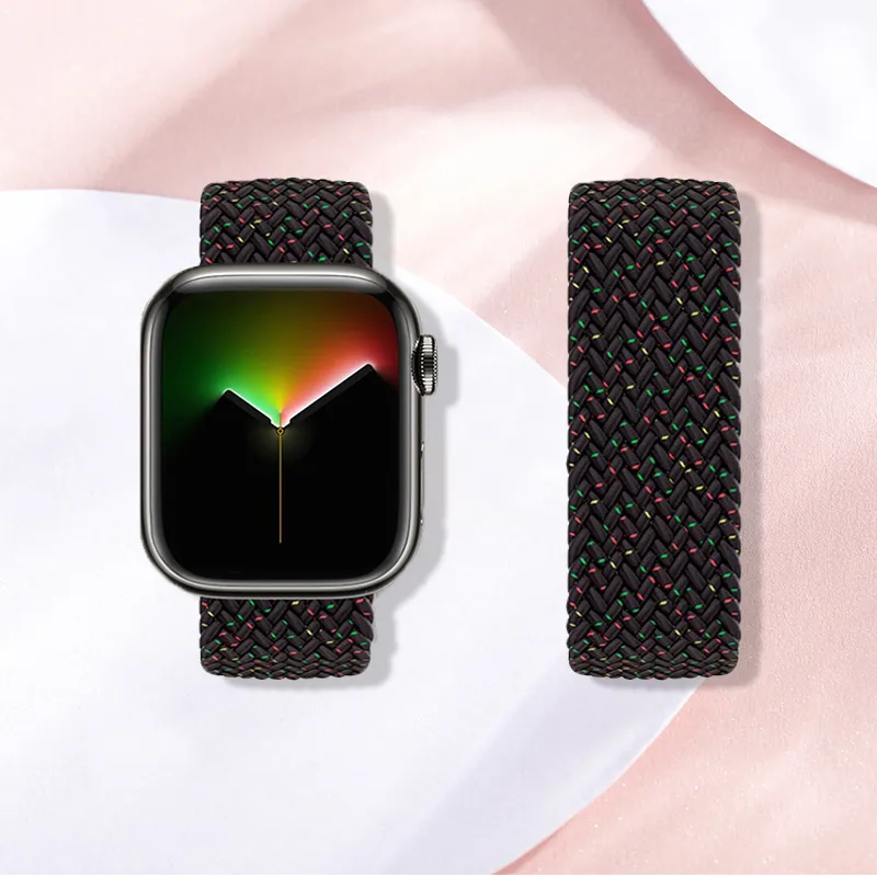 CHRROTA Apple S9/S10 All Compatibility Watch Band Nylon Material-2