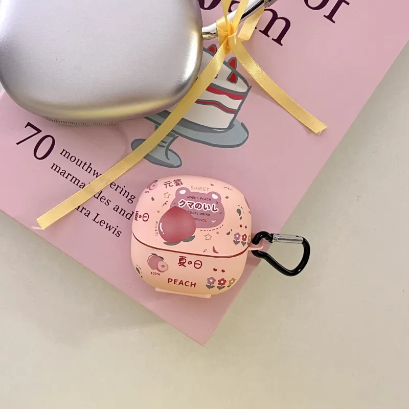 CHRROTA Compatible With Xiaomi Buds 5 TPU Headphone Protective Case Cartoon Bluetooth Headphone Protective Shell-1