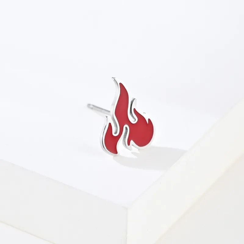 ZWU Titanium Steel Stud Earrings Unisex-1