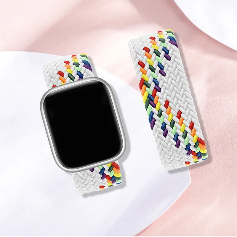 CHRROTA Apple Compatibility Watch Band 38/40/41/42MM 44/45/46/49MM All Nylon Material-9