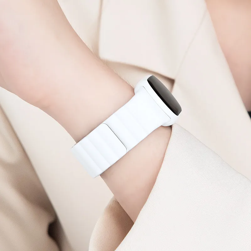 CHRROTA Watch Band Xiaomi Compatibility 38/42/40/44/41/45mm Silicone Material-5