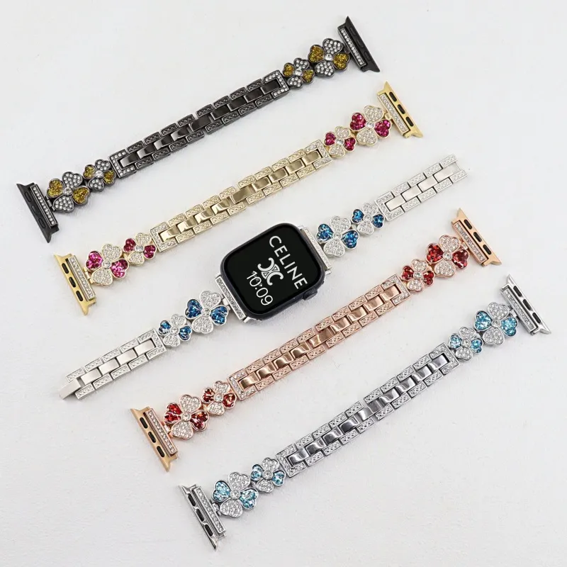 CHRROTA Watch Band Apple Compatibility Metal-3
