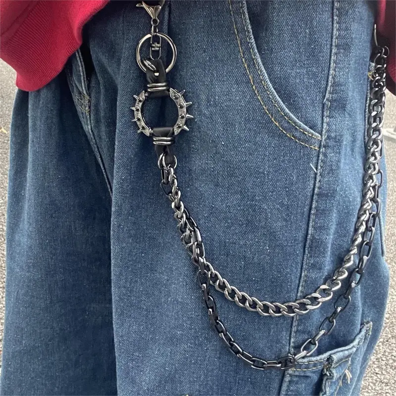CHRROTA Alloy Pants Chains Unisex-4