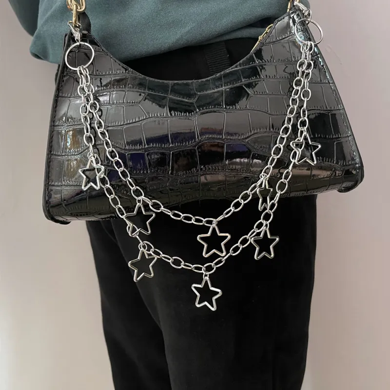 CHRROTA Metal Pants Chains Unisex-2