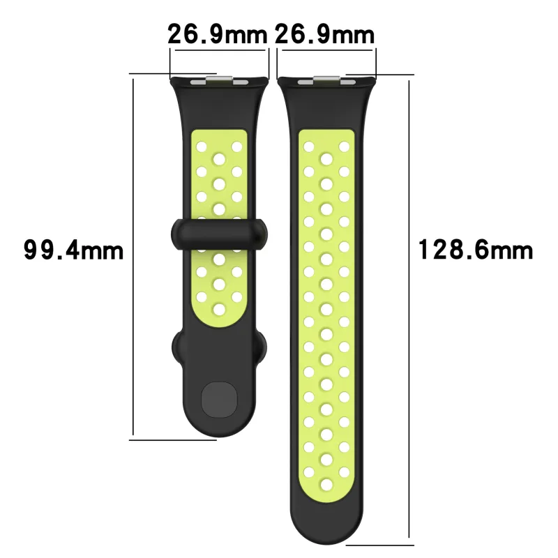 CHRROTA Xiaomi Compatibility Watch Band 228mm Silicone Material-2