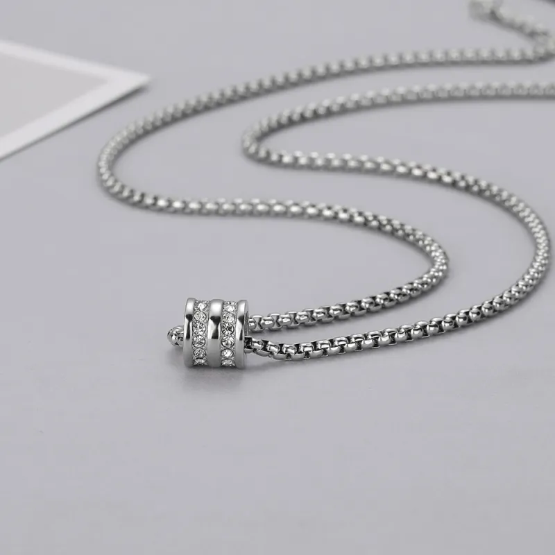 CHRROTA Titanium Steel Necklaces Women's-2
