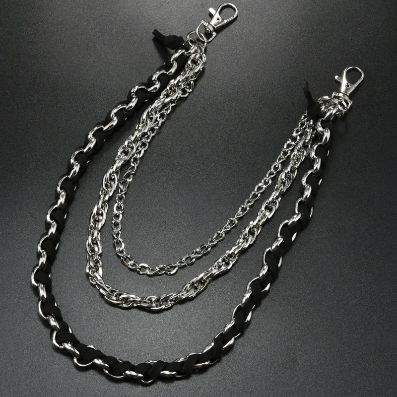 CHRROTA Metal Pants Chains Unisex-1