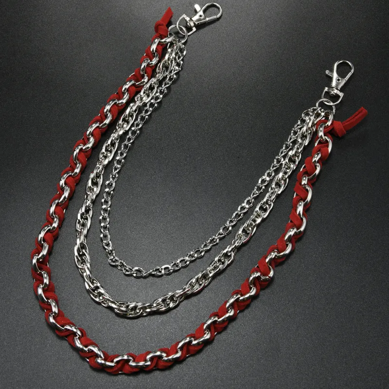 CHRROTA Metal Pants Chains Unisex-7