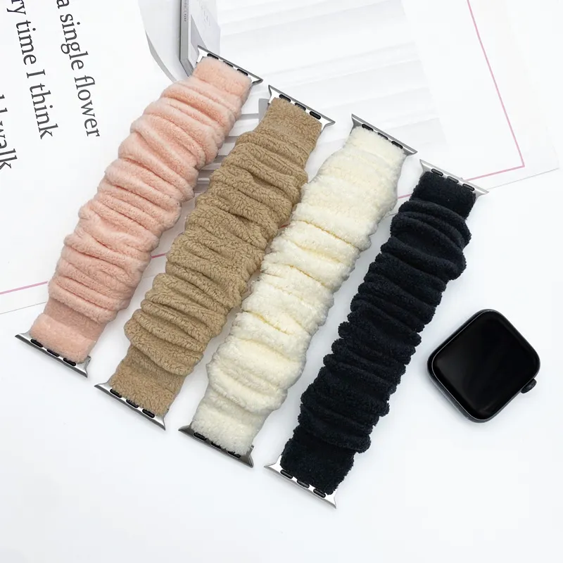 CHRROTA All Compatibility Watch Band 45mm Plush Material-1