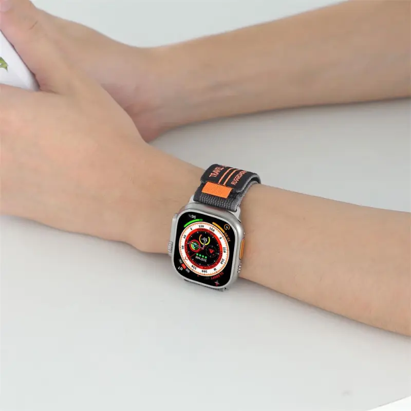 CHRROTA Watch Band Apple Compatibility Nylon Material-4