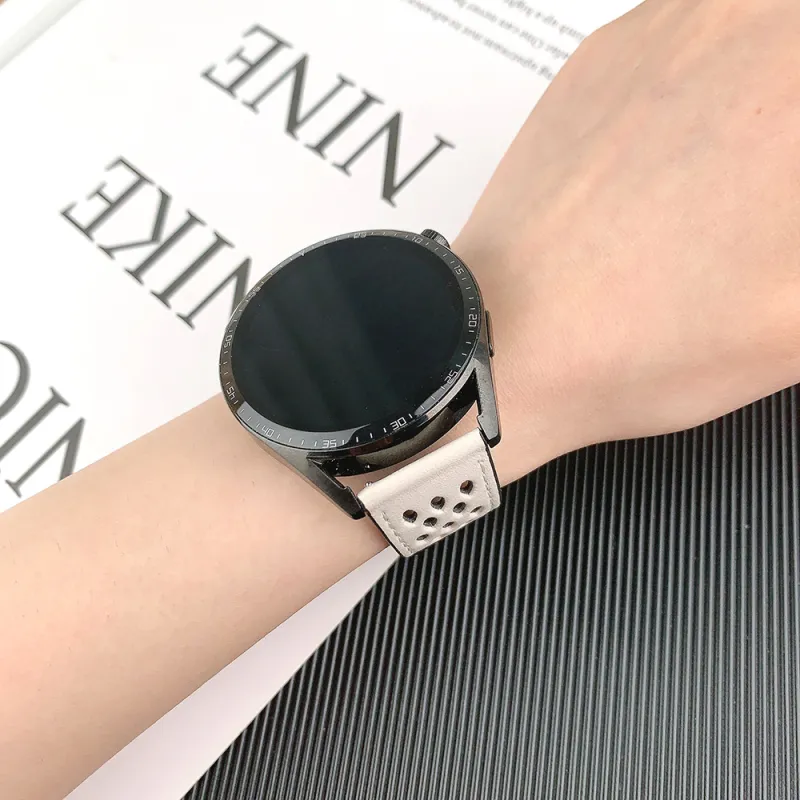 CHRROTA Watch Band Huawei Compatibility Leather-4
