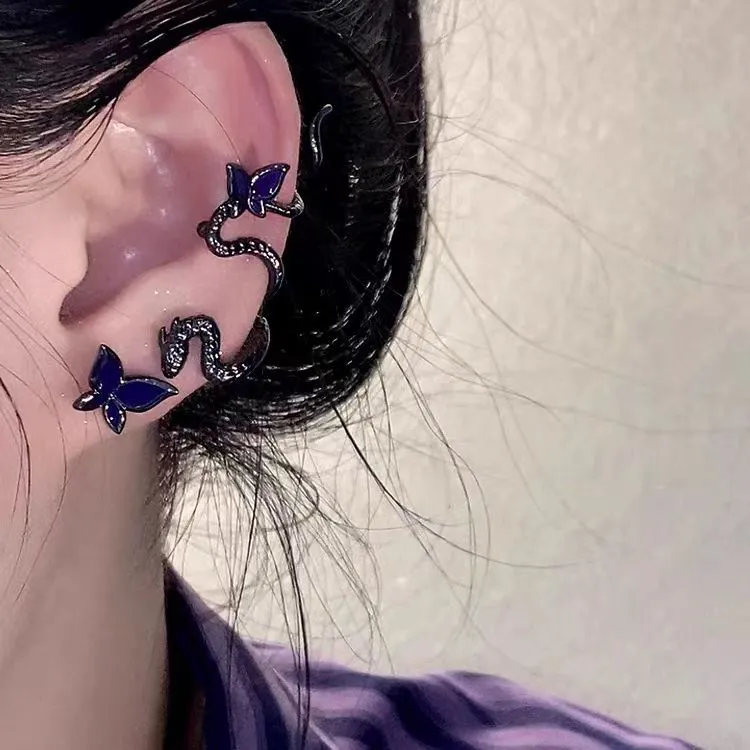 CHRROTA Alloy Stud Earrings Women's-2