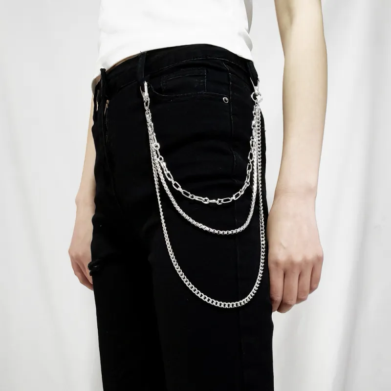 CHRROTA Alloy Pants Chains Unisex-1