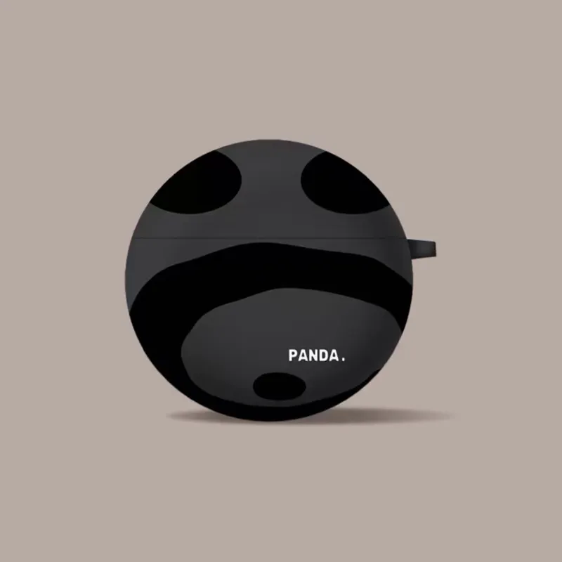 CHRROTA Compatibility Huawei Freebuds 5i Silicone Cartoon Matte Panda Pattern Protective Case Headphone Cases-1