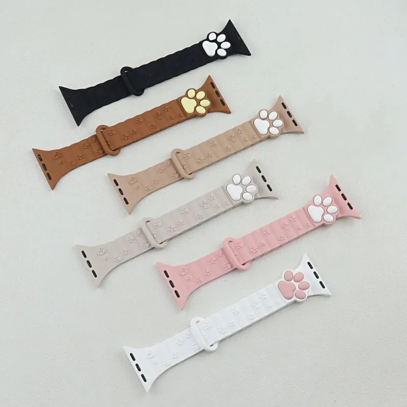 CHRROTA Watch Band Apple Compatibility Silicone Material-7