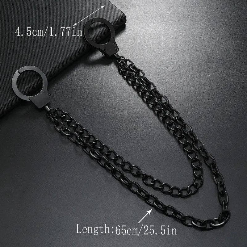 CHRROTA Metal Pants Chains Unisex-2