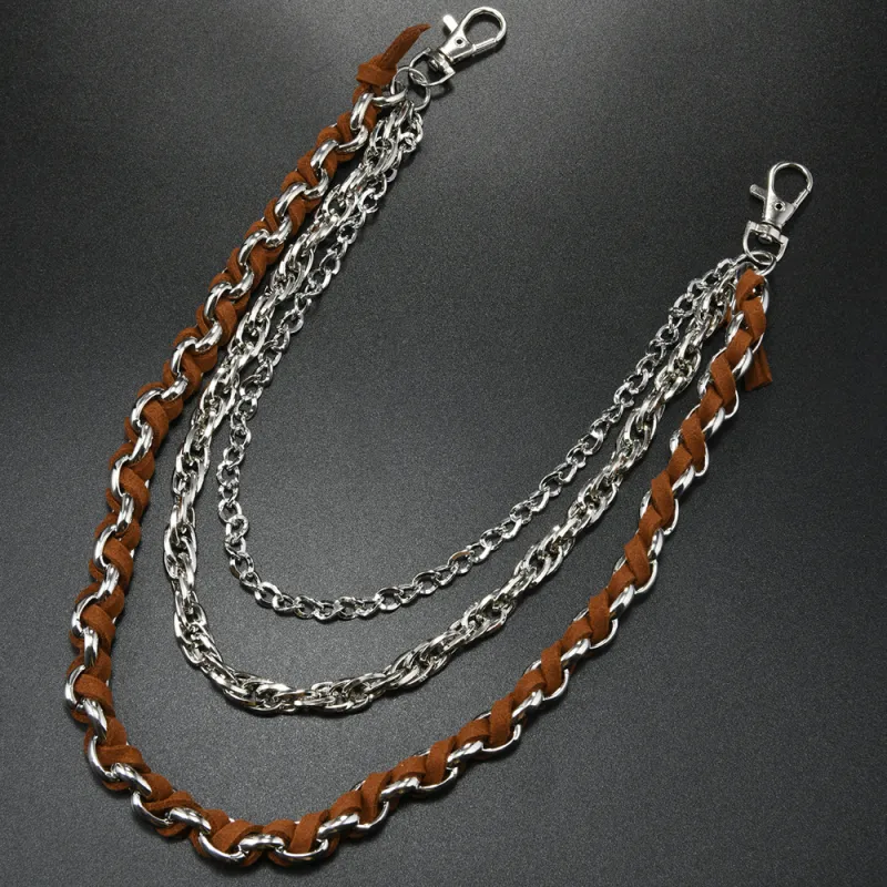 CHRROTA Metal Pants Chains Unisex-5