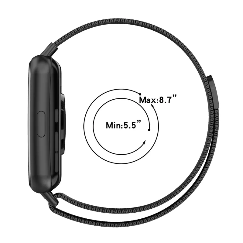 CHRROTA Huawei Compatibility Watch Band Total Length 210mm Metal-5