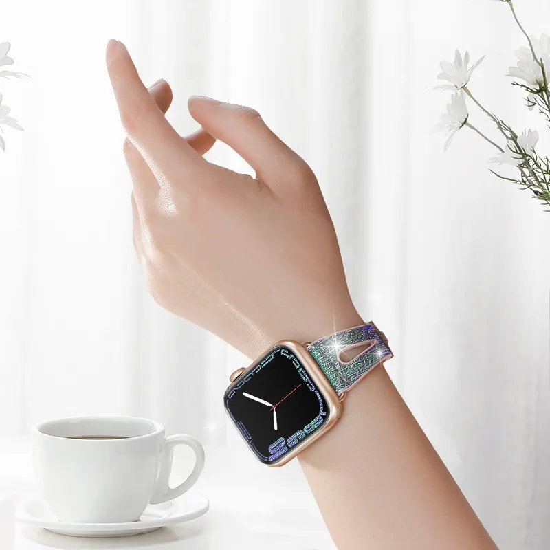 CHRROTA Apple Compatibility Watch Band Silicone Material-3