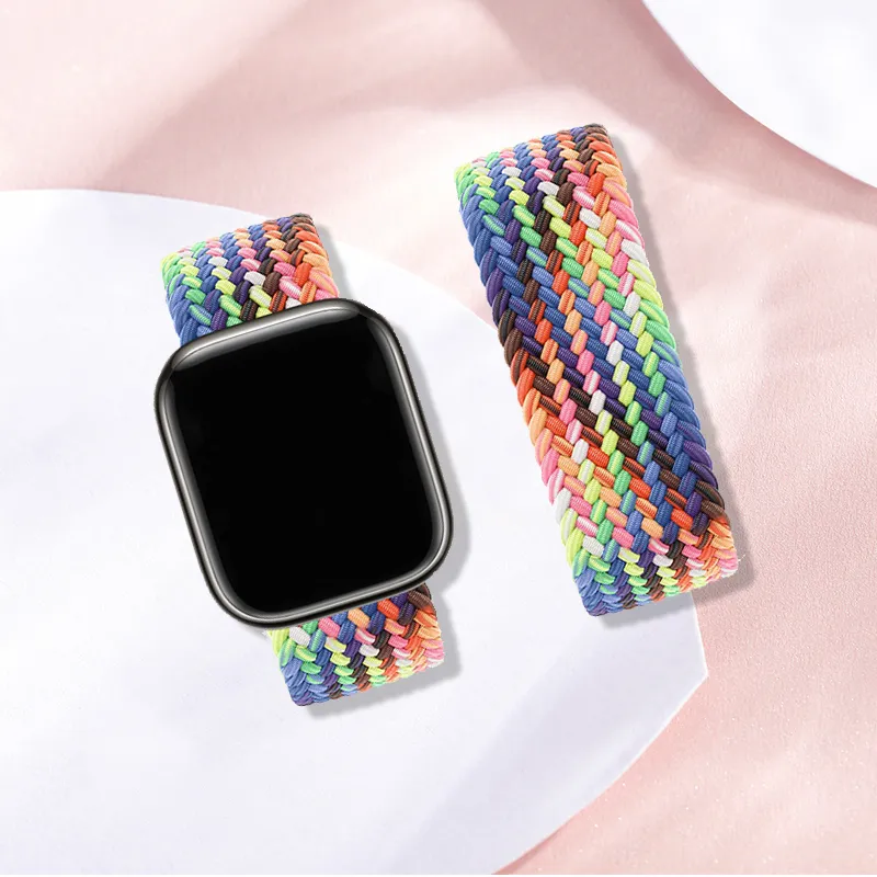 CHRROTA Apple Compatibility Watch Band 38/40/41/42MM 44/45/46/49MM All Nylon Material-5