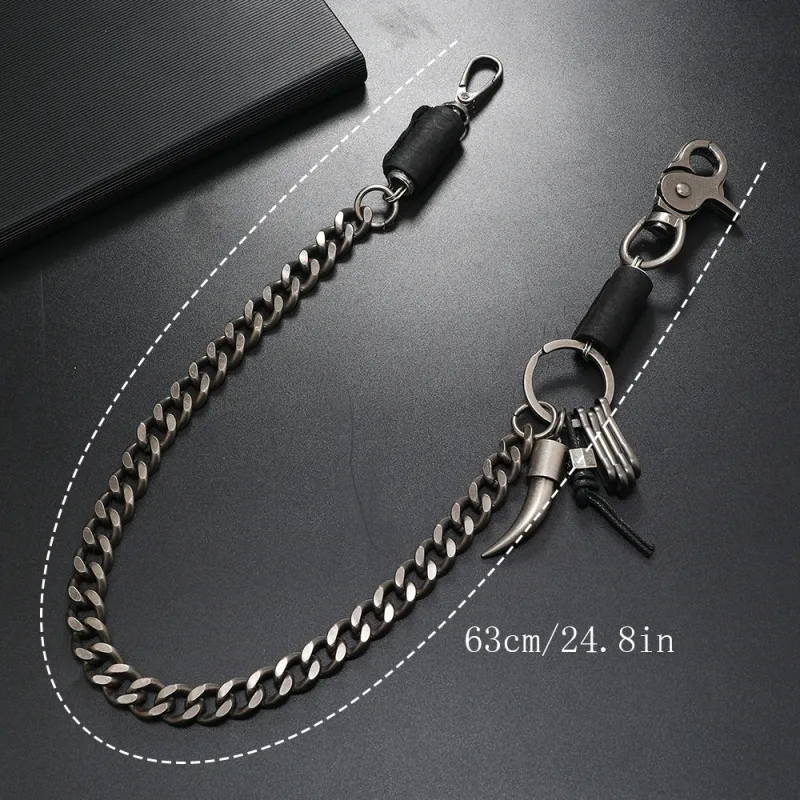 CHRROTA Metal Pants Chains Unisex-2