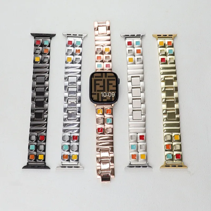 CHRROTA Watch Band Compatible With All Devices 46mm Metal-10